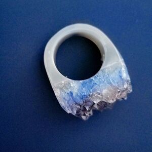 NEW Authentic Dara Ettinger Blue Coachella Bohemian Ring Anthropologie